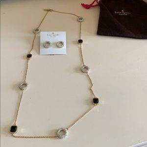 Kate Spade Earrings and Necklace Set